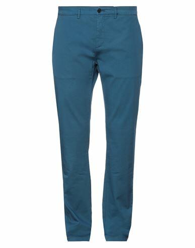 Department 5 Man Pants Slate blue Cotton, Elastane Cover