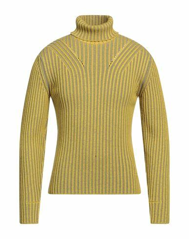 A Better Mistake Man Turtleneck Mustard Wool, Viscose, Polyester Cover