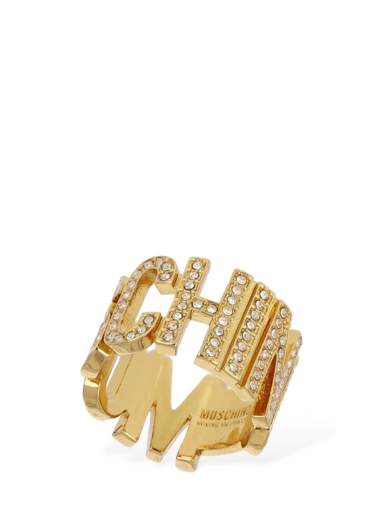 Moschino Crystal Band Ring Cover