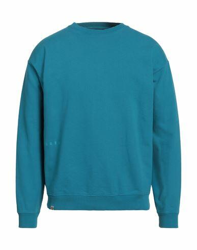 Paura Man Sweatshirt Deep jade Cotton Cover