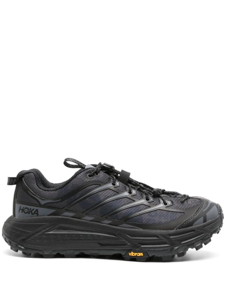 HOKA Mafate Three2 panelled sneakers - Black Cover