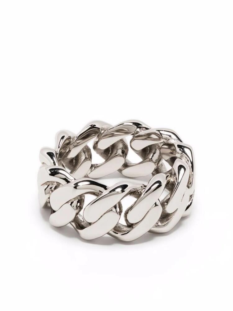 DARKAI curb-chain ring - Silver Cover