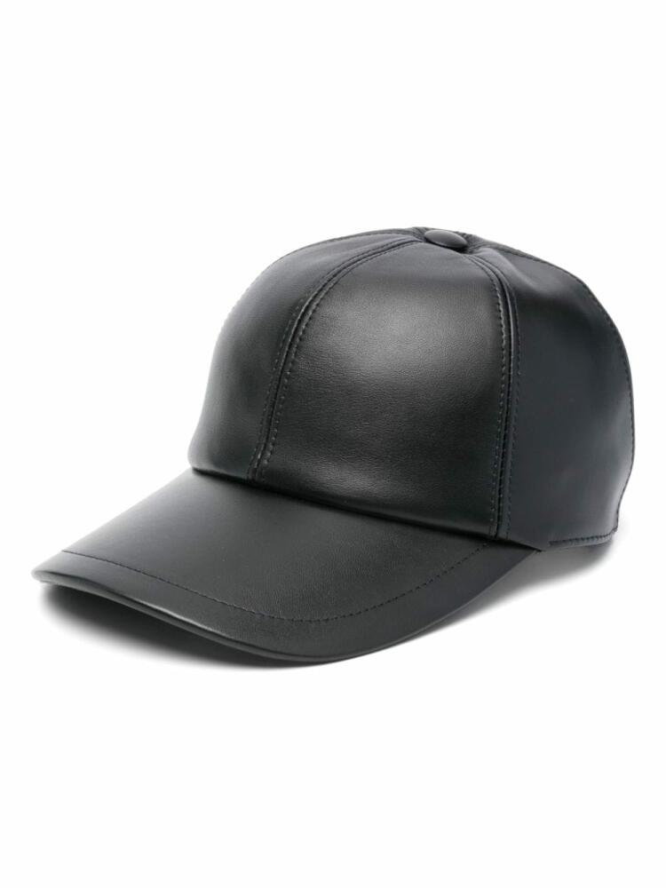 Lorena Antoniazzi leather cap - Black Cover