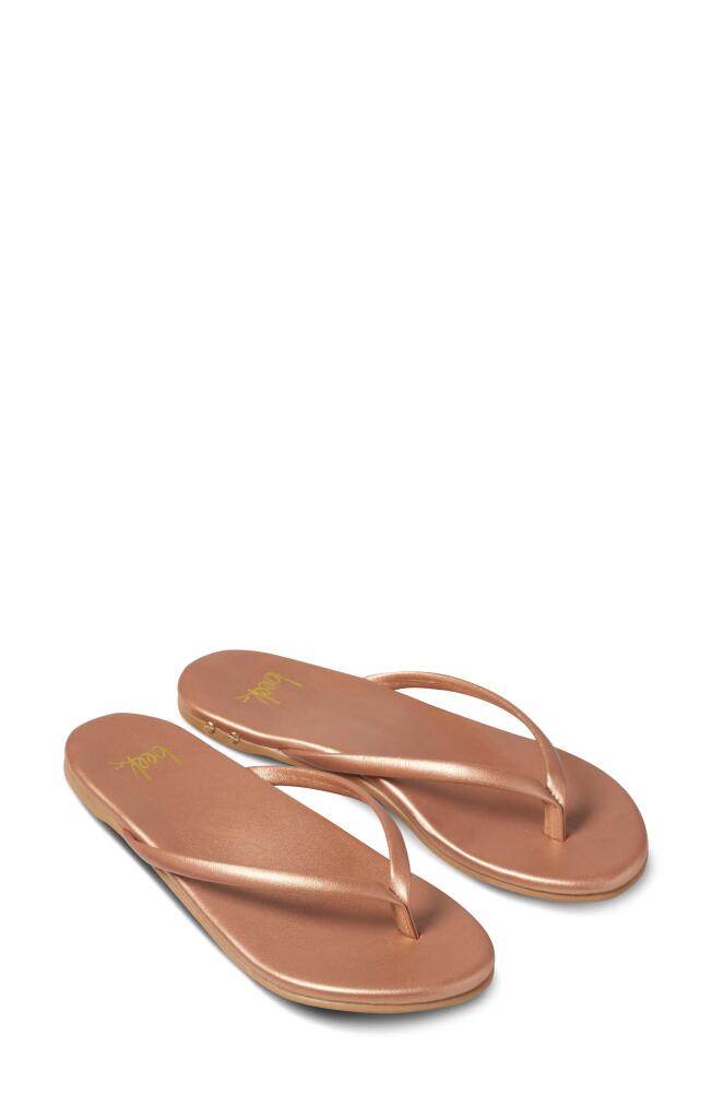 Beek Sunbeam Flip Flop in Rose Gold Cover