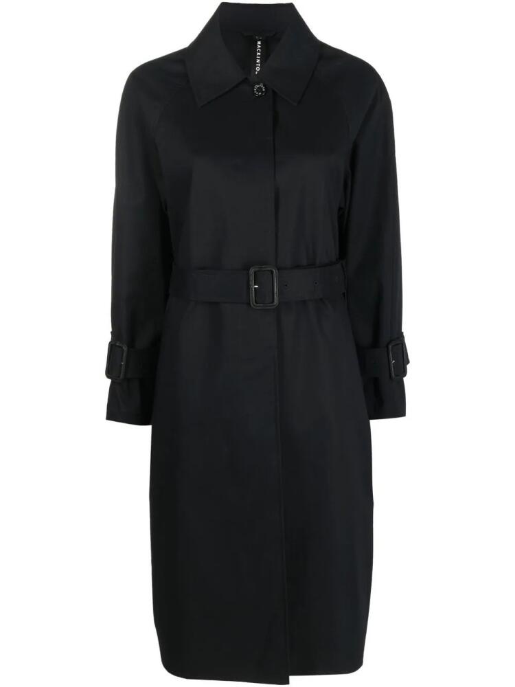 Mackintosh MAILI RAINTEC cotton coat - Black Cover