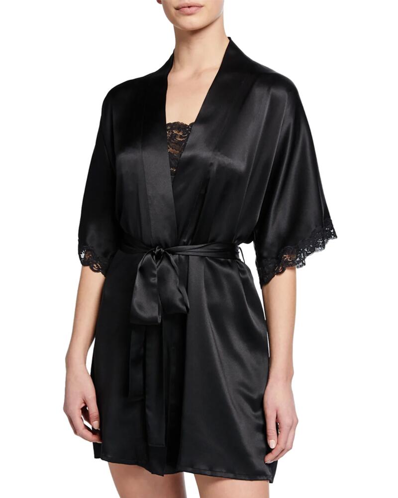 Christine Lingerie Bijoux Short Silk Robe Cover