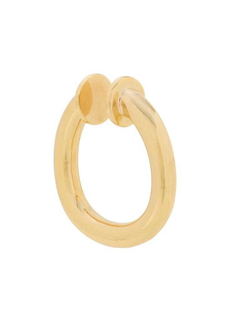 Federica Tosi small Cindy hoop earring - Gold Cover