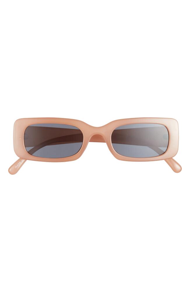 BP. Rectangular Sunglasses in Milky Nude Cover