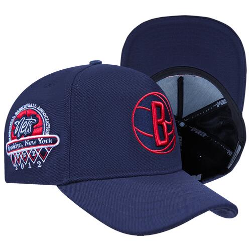 Pro Standard Pro Standard Nets Olympic Wool Blend Snapback - Adult Blue/Red/White Cover