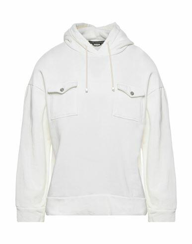 Daniele Alessandrini Man Sweatshirt White Cotton Cover