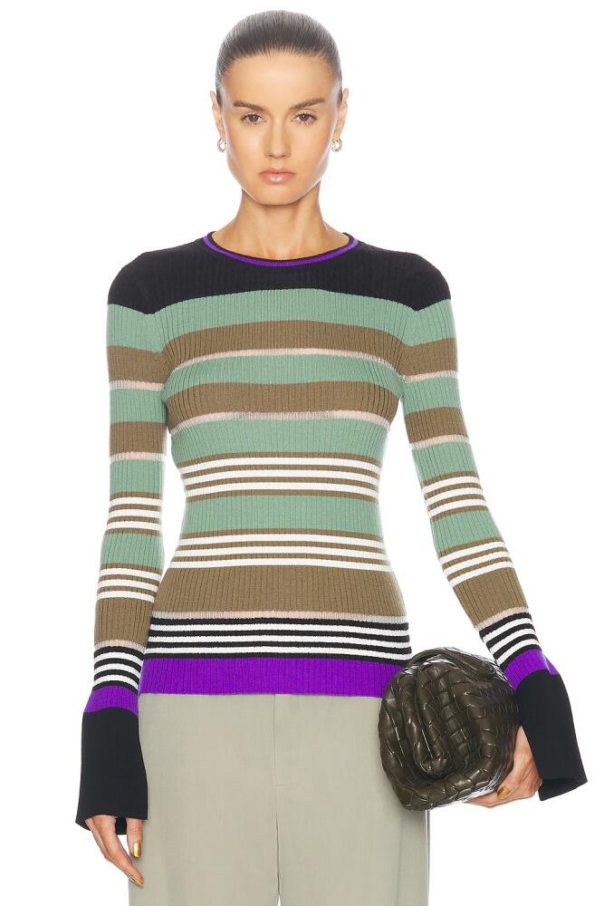 Zankov Yvonne Sweater in Green Cover