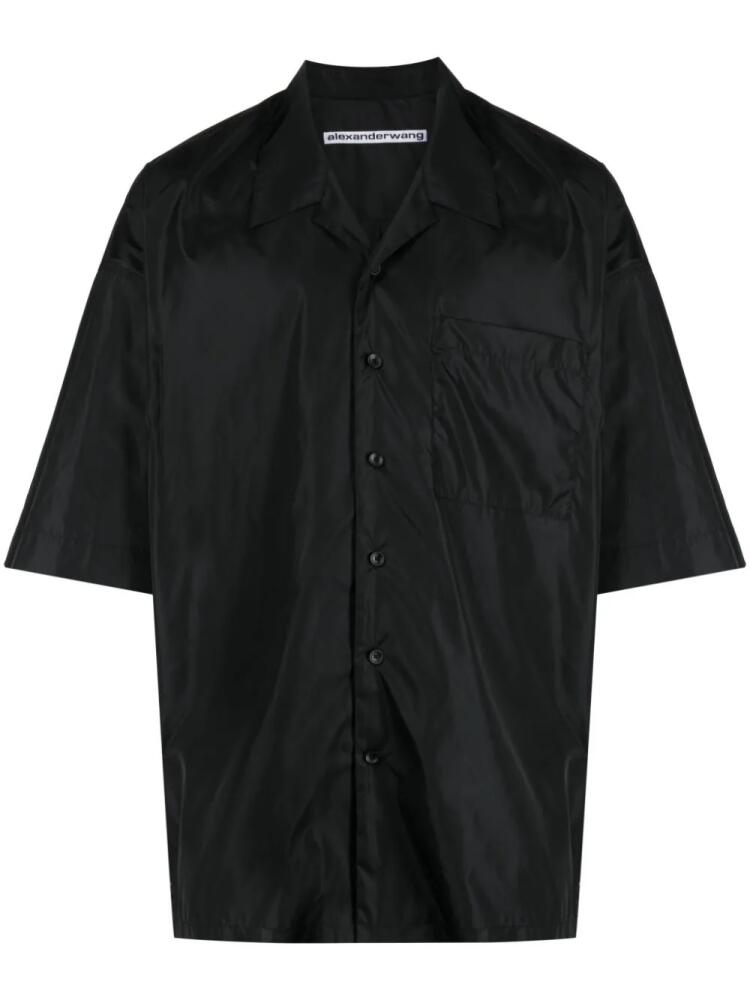 Alexander Wang camp-collar button-up shirt - Black Cover