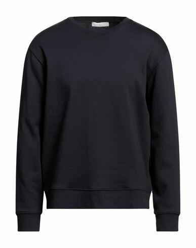 Daniele Fiesoli Man Sweatshirt Midnight blue Cotton Cover