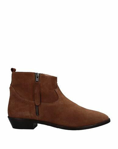 Lemaré Woman Ankle boots Camel Leather Cover