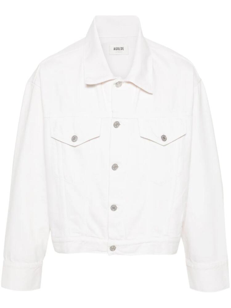 AGOLDE Dorian denim jacket - White Cover