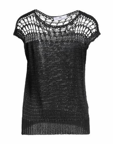 Massimo Rebecchi Woman Sweater Black Acrylic, Polyamide Cover