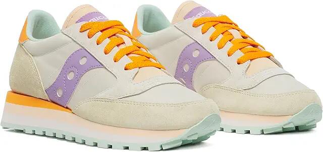 Saucony Originals Jazz Triple (Tan/Lilac) Women's Shoes Cover