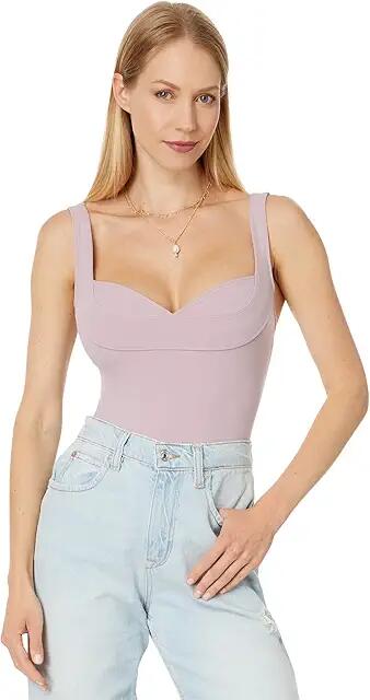 Free People Dusk To Dawn Bodysuit (Dawn Pink) Women's Clothing Cover