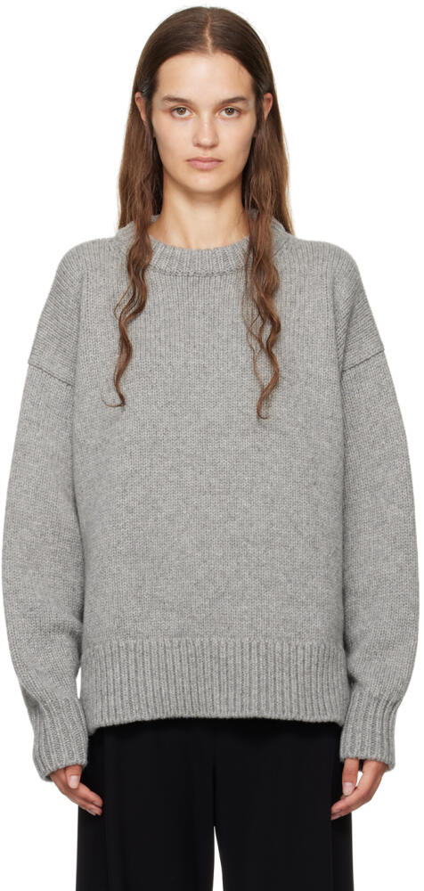 The Row Gray Ophelia Sweater Cover