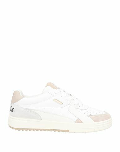 Palm Angels Woman Sneakers White Soft Leather Cover