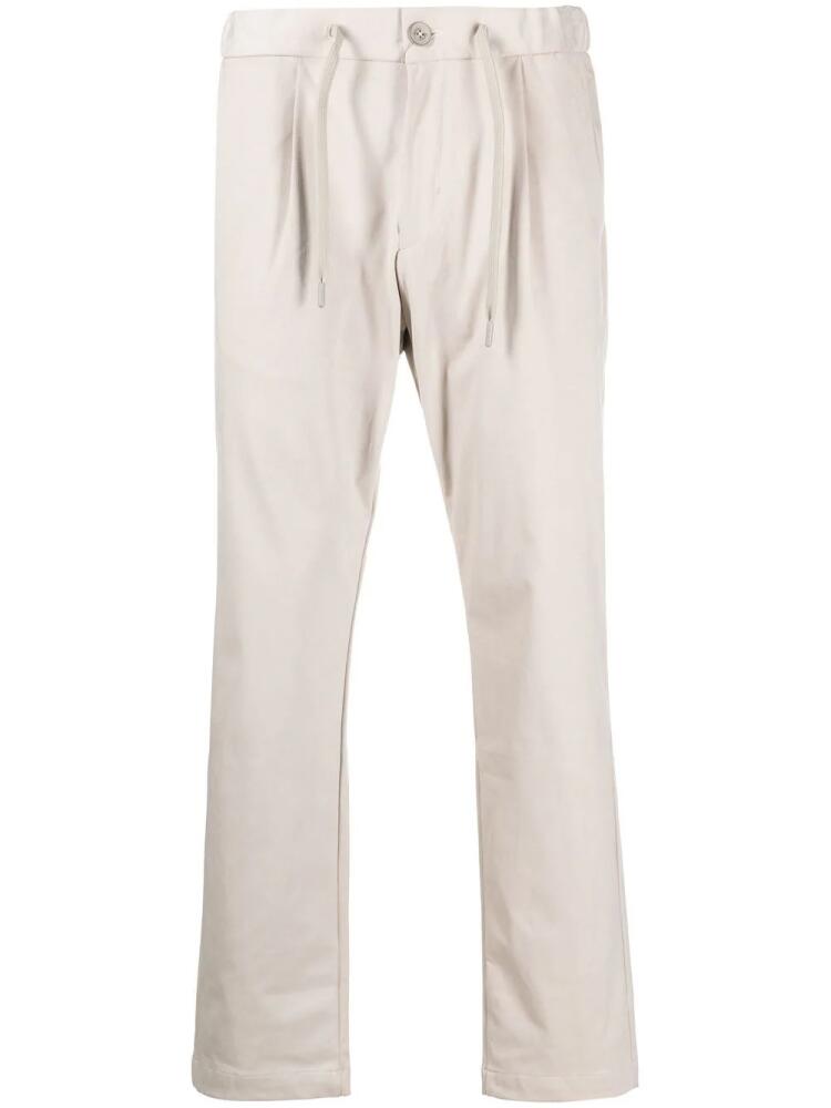 Herno drawstring straight-leg trousers - Neutrals Cover