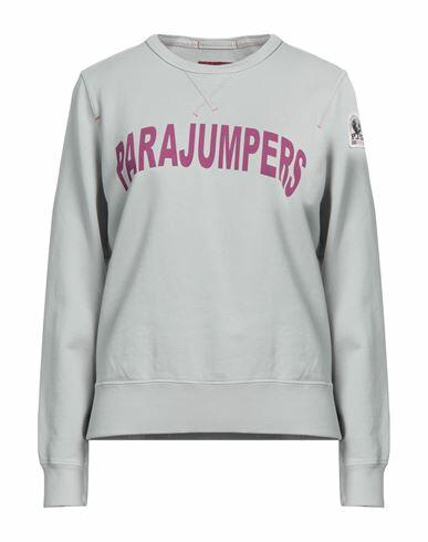 Parajumpers Woman Sweatshirt Light grey Cotton Cover