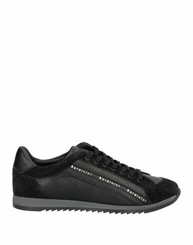 Baldinini Man Sneakers Black Calfskin Cover