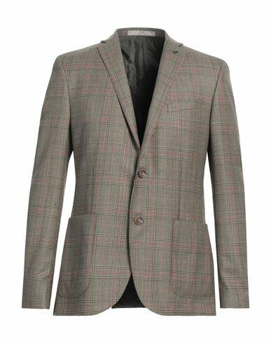 Cc Collection Corneliani Man Blazer Military green Virgin Wool Cover