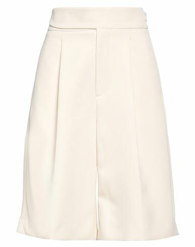 Berwich Woman Shorts & Bermuda Shorts Beige Polyester, Elastane Cover