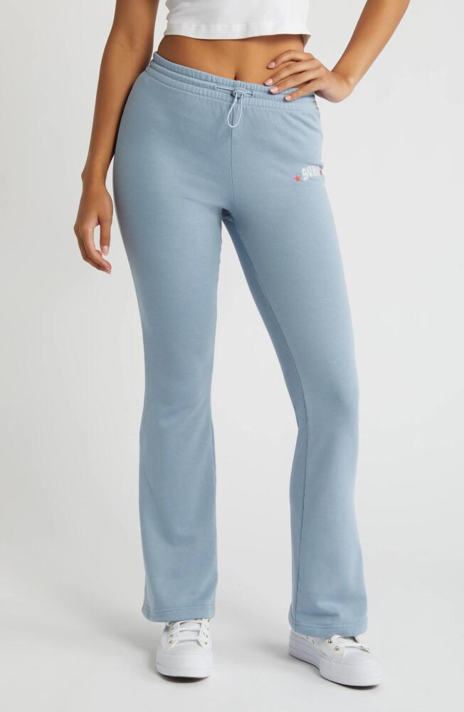 PacSun Soho Flare Leg Sweatpants in Blue Cover