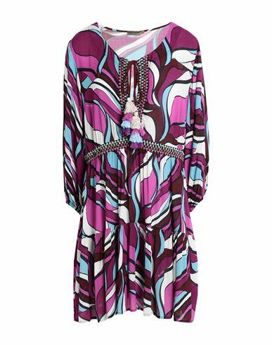 Miss Bikini Luxe Woman Cover-up Mauve Viscose Cover