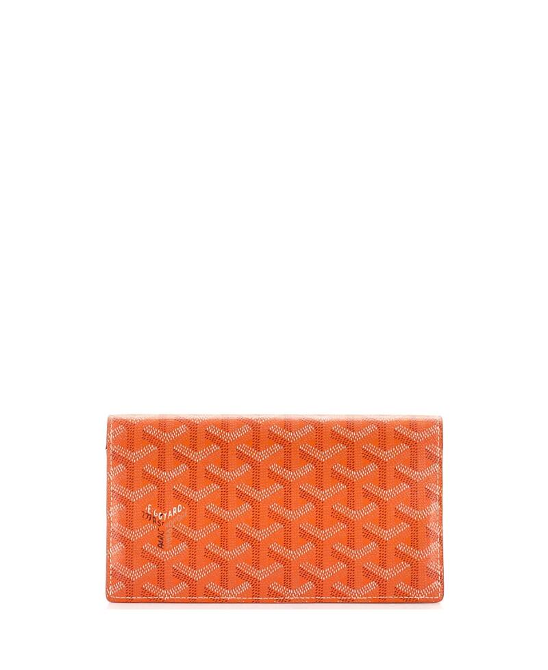 Pre-Owned Goyard Saint Lambert Wallet Coated Canvas Cover