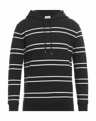 Saint Laurent Man Sweatshirt Black Cotton Cover