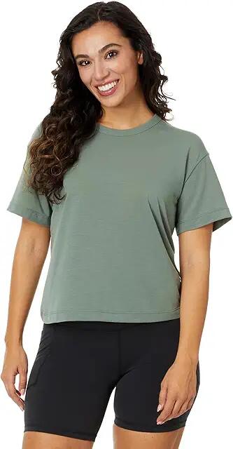 Free Fly Elevate Lightweight Tee (Agave Green) Women's Clothing Cover