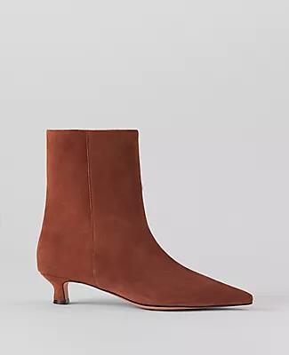 Ann Taylor Pointy Toe Suede Bootie Cover