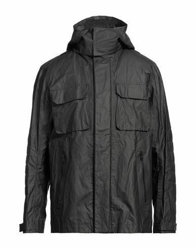 Premiata Man Coat Black Cotton, Polyamide, Polyester Cover