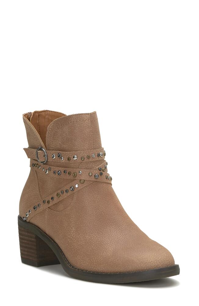 Lucky Brand Callam Bootie in Latte Grnbrf Cover