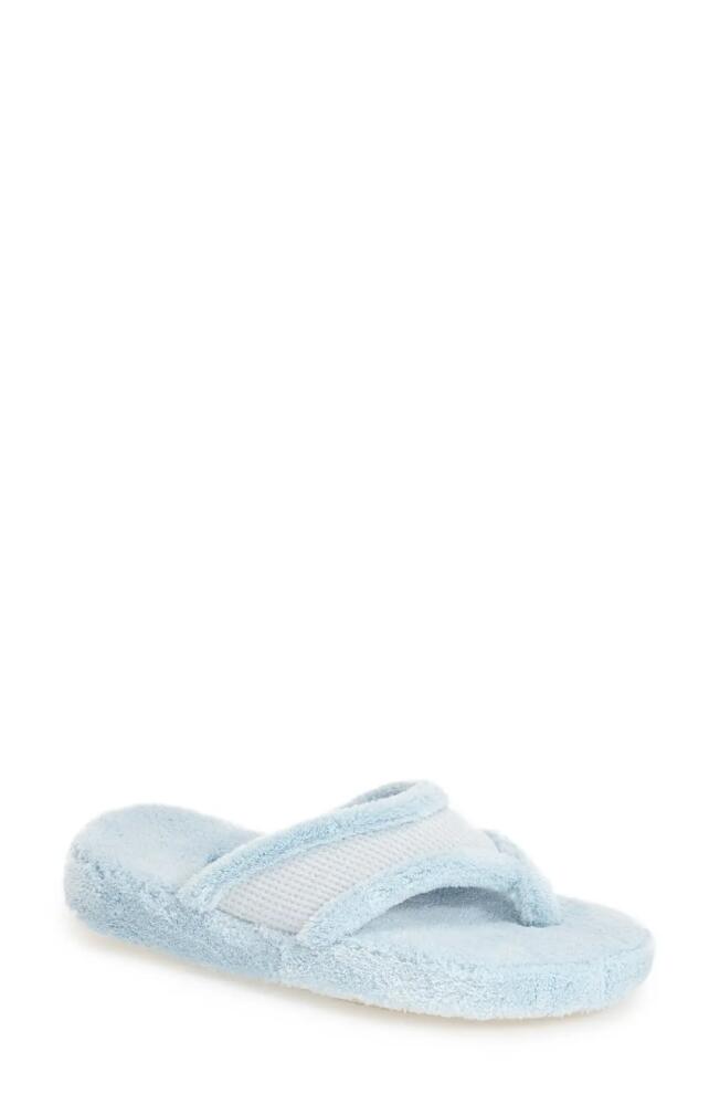 Acorn Waffle Spa Slipper in Powder Blue Cover