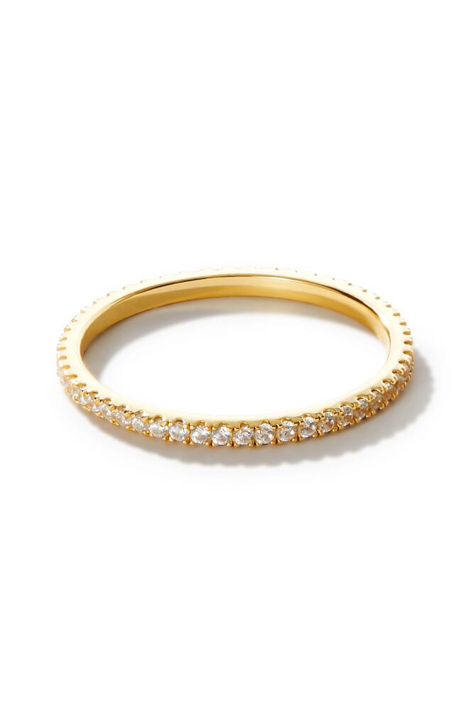 Ana Luisa Eternity Ring - Celine in Gold Cover