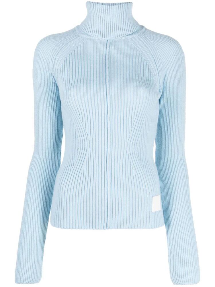 Marc Jacobs ribbed turtleneck jumper - Blue Cover