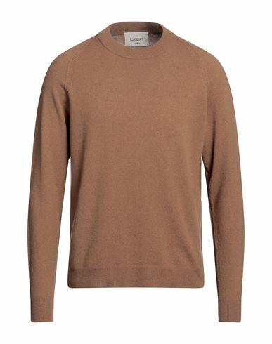 Lucques Man Sweater Camel Wool, Cashmere Cover