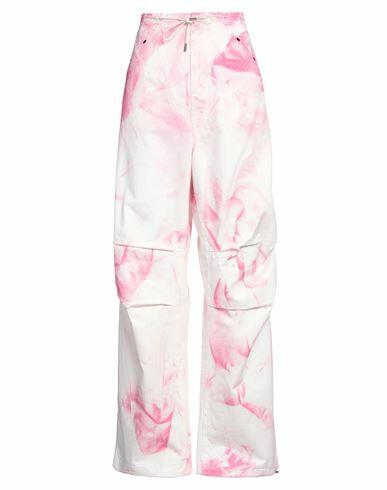 Darkpark Woman Pants Pink Cotton Cover