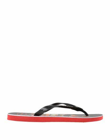 Havaianas Man Thong sandal Black Rubber Cover