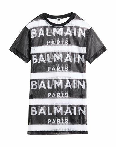 Balmain Woman Cover-up Black Polyester Cover