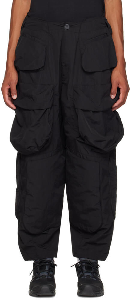 Archival Reinvent Black Switchable Cargo Pants Cover