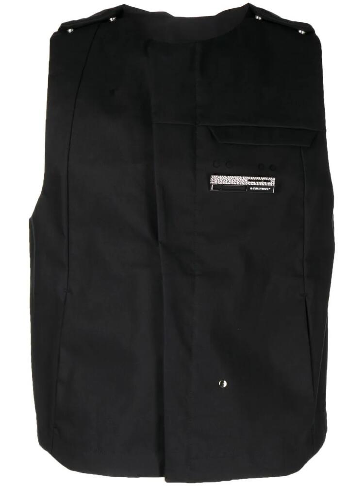 A-COLD-WALL* paneled gilet - Black Cover