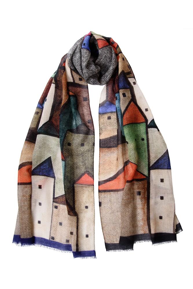 Elizabetta Villaggio - Wool Scarf in Tan Cover