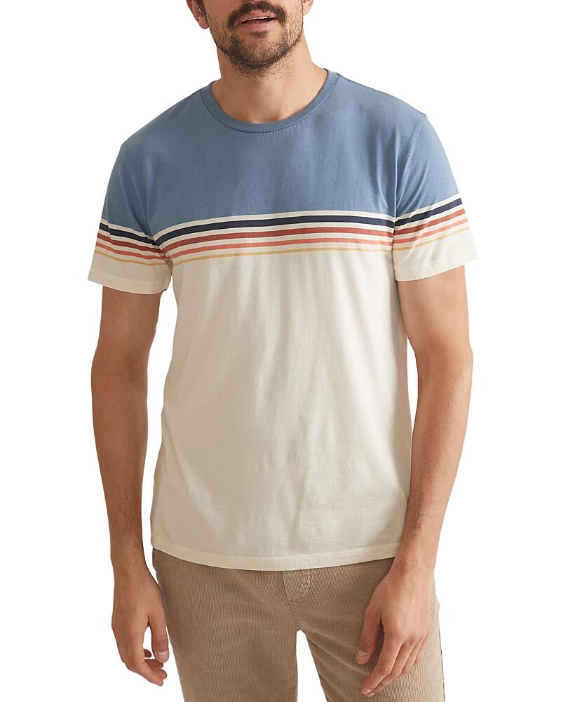 Marine Layer Signature Stripe Tee Cover