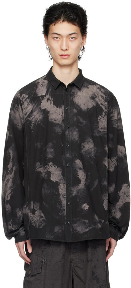 NICOLAS ANDREAS TARALIS Black Loose Shirt Cover