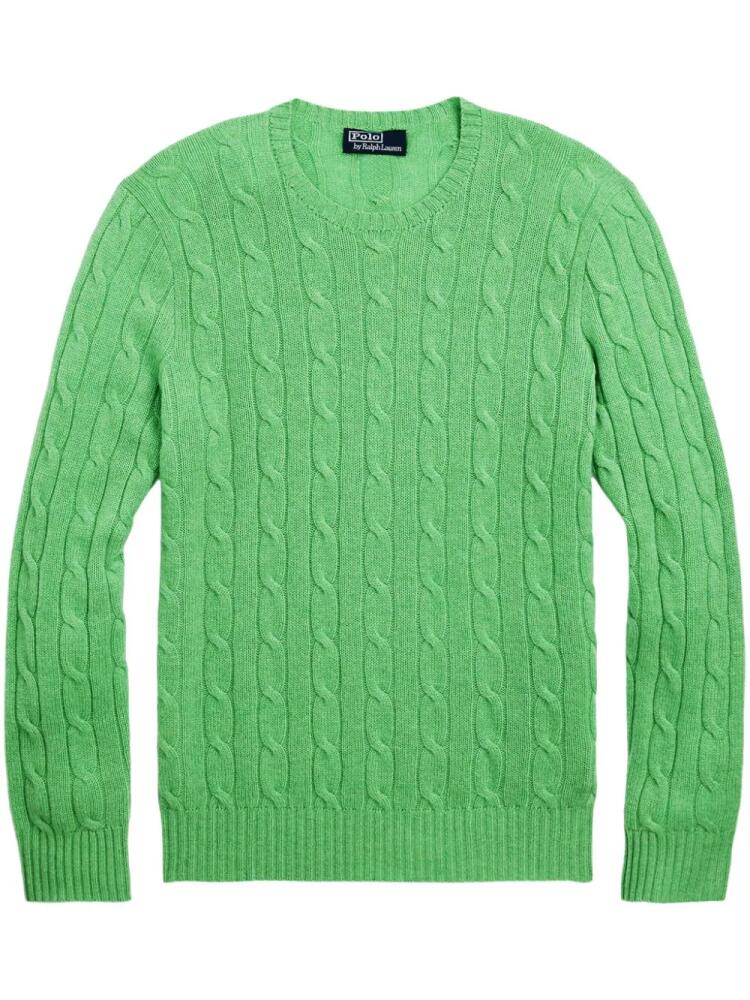 Polo Ralph Lauren cable-knit cashmere jumper - Green Cover